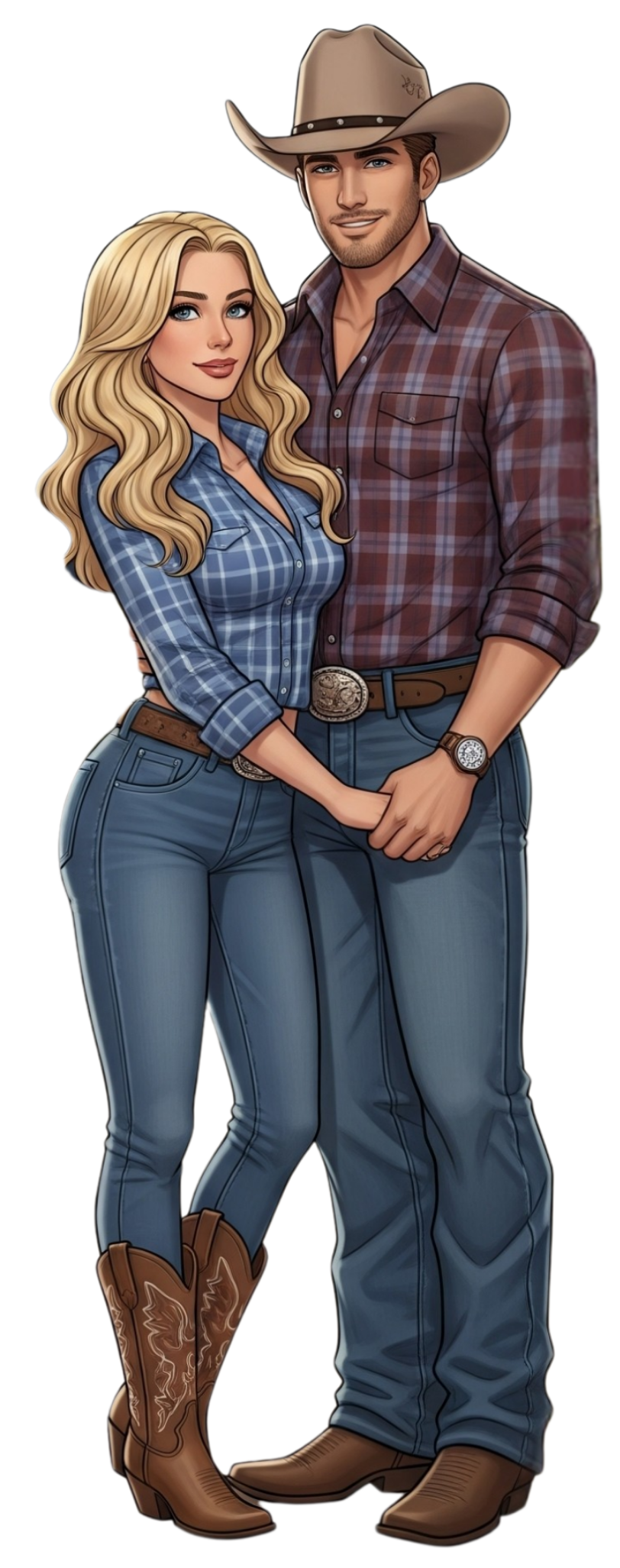 Cowboy Character Art